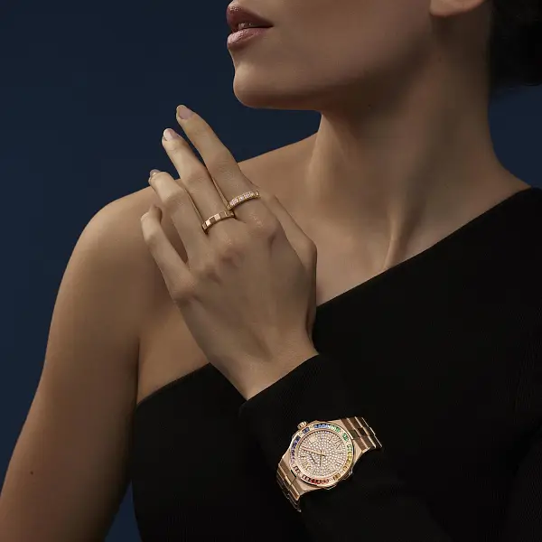 Nhẫn vàng Chopard Ice Cube Pure 829834-5012