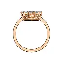 Nhẫn vàng Chopard Happy Diamonds 82A609-5000