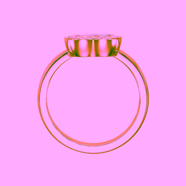 Nhẫn vàng Chopard Happy Diamonds 82A054-5200