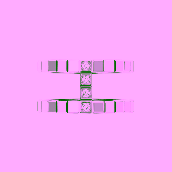 Nhẫn vàng Chopard Ice Cube 827006-1000