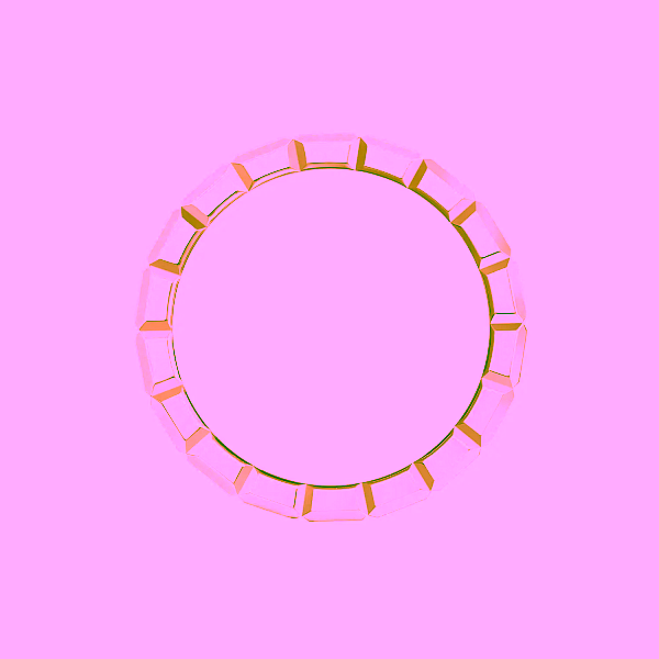 Nhẫn vàng Chopard Ice Cube Pure 829834-0000