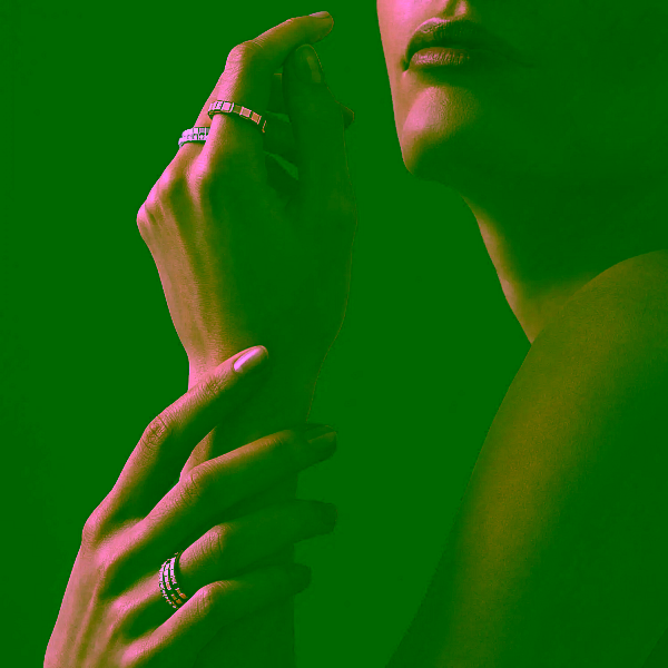 Nhẫn vàng Chopard Ice Cube 827702-5250