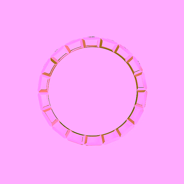 Nhẫn vàng Chopard Ice Cube 829834-5030