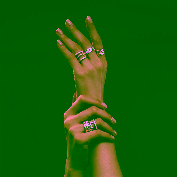 Nhẫn vàng Chopard Ice Cube 827007-5008