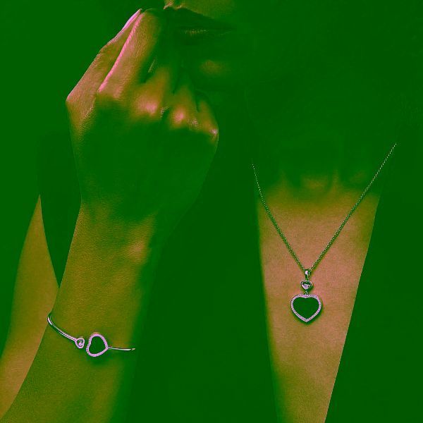 Vòng tay vàng Chopard Happy Hearts 85A074-1510