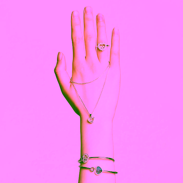 Vòng tay vàng Chopard Happy Diamonds 85A614-1200