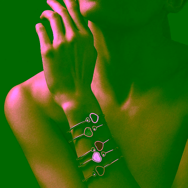 Vòng tay Chopard Happy Hearts bằng vàng 857482-5200