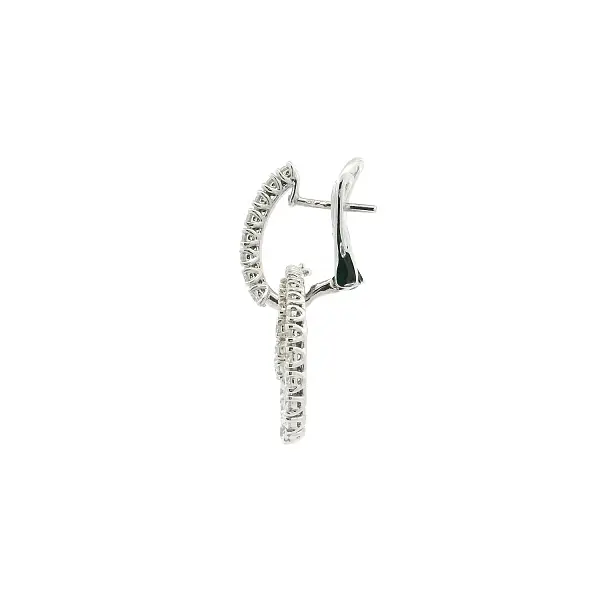 Hoa tai kim cương éclat double circle