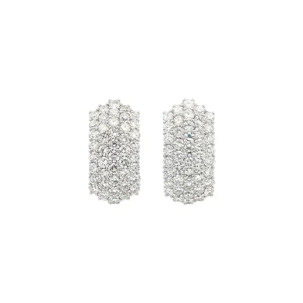 Vòng tai vàng đính kim cương