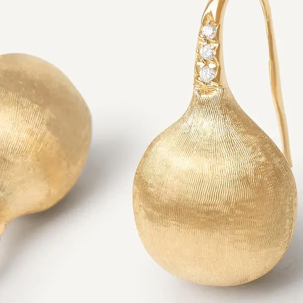 Bông tai vàng Marco Bicego Africa đính kim cương OB1632-A_B_Y_02