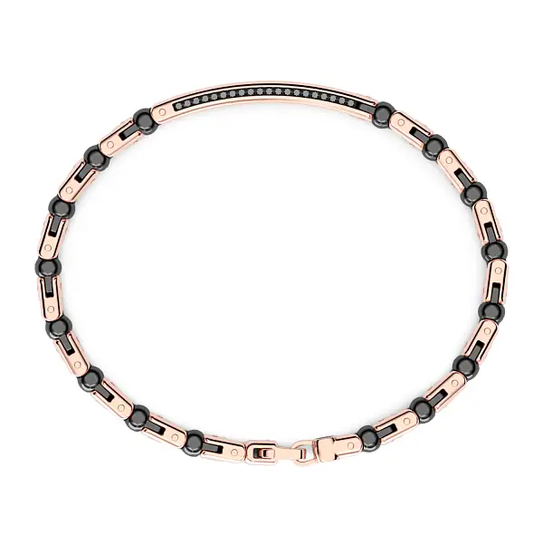 Vòng tay vàng Zancan Ceramikgold KB048R-N