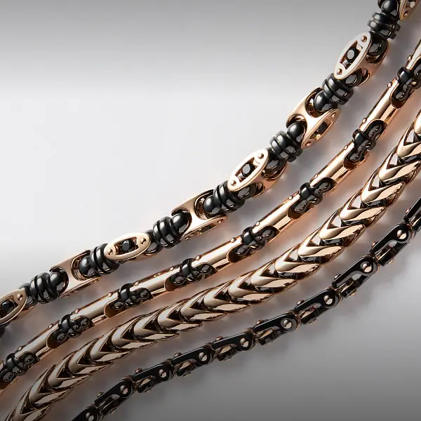 Vòng tay vàng Zancan Ceramikgold KB050R-N