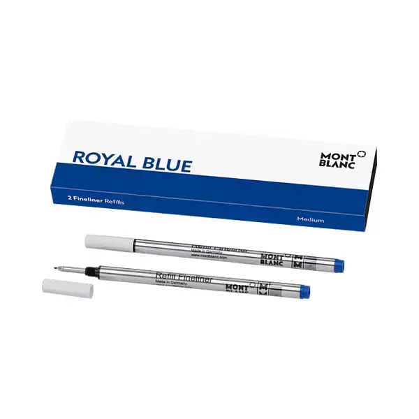 Montblanc 2 lõi M bút fineliner, màu Royal Blue MB128249