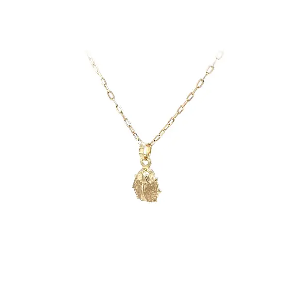 Mặt dây chuyền vàng với hình ảnh bọ rùa