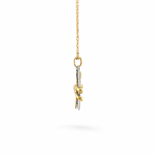 Mặt dây chuyền vàng họa tiết filigree