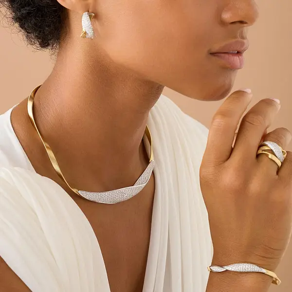 Bông tai vàng Marco Bicego Marrakech OG419 B1 YW M5