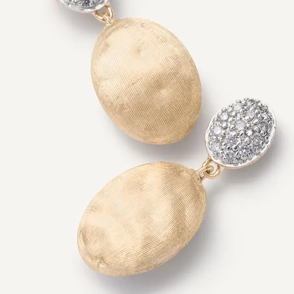 Vòng tai vàng Marco Bicego Siviglia OB1289 B YW