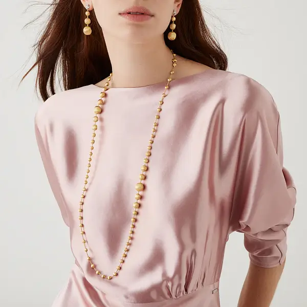 Vòng cổ vàng Marco Bicego Africa CB1417 Y 02