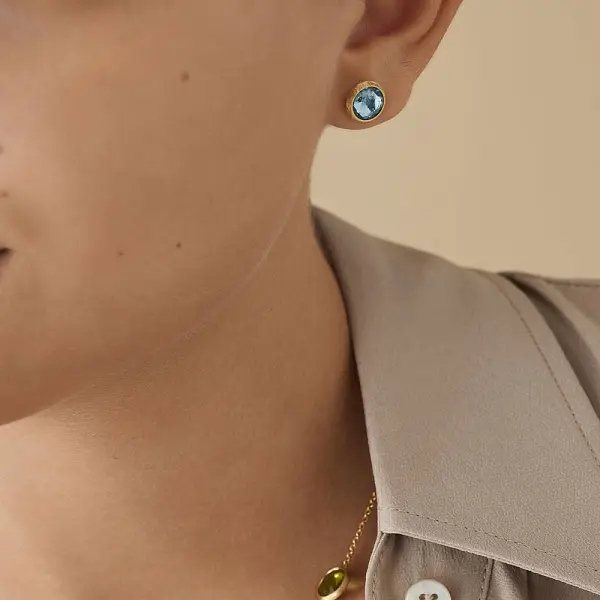 Vòng tai vàng Marco Bicego Jaipur OB957 TP01 Y 02