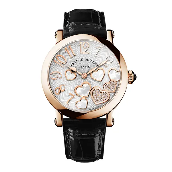 Franck Muller Trái Tim Tròn 8032 QZ HEART REL 2CO CD (5N)