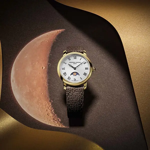 Frederique Constant Classics Slimline Ladies Moonphase FC-206RS1S5