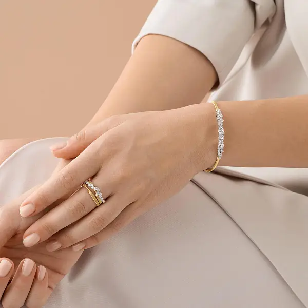 Nhẫn vàng 18K Marco Bicego Marrakech AG364 B1 YW M5