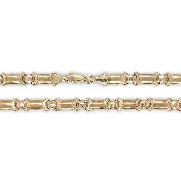 Dây chuyền vàng dạng mắt xích