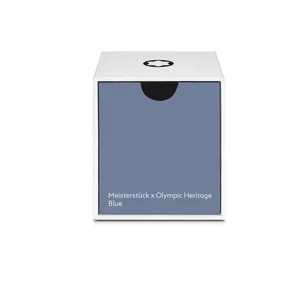 Mực Montblanc chai 50 ml Meisterstück X Olympic Heritage Paris 1924, Xanh dương MB132953