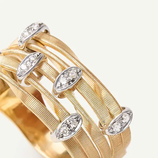 Nhẫn vàng Marco Bicego Marrakech Onde AG340_B YW M5