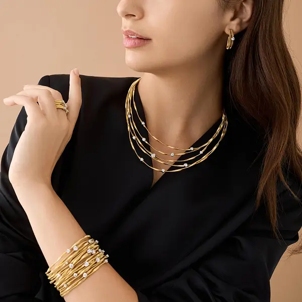 Nhẫn vàng Marco Bicego Marrakech AG157_B7 YW M5