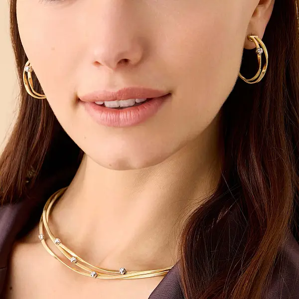 Hoa tai vàng Marco Bicego Marrakech OG335_B8 YW M5