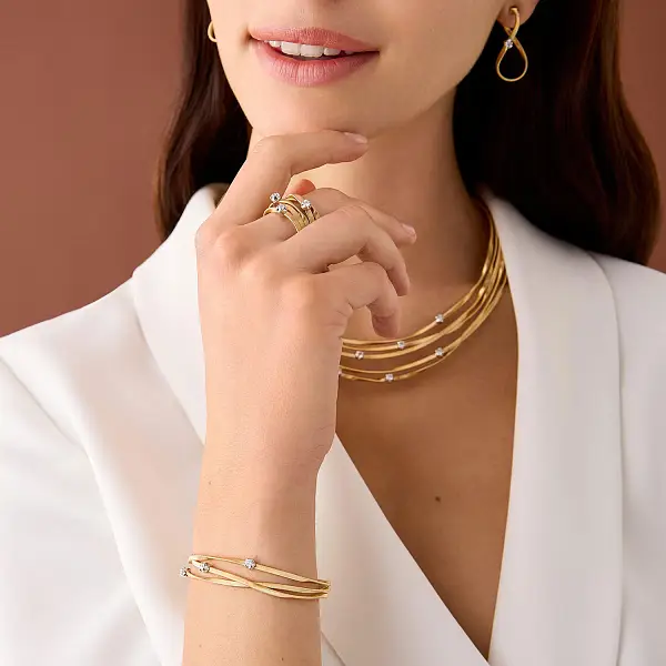 Vòng tay vàng Marco Bicego Marrakech BG848_B B8 YW M5