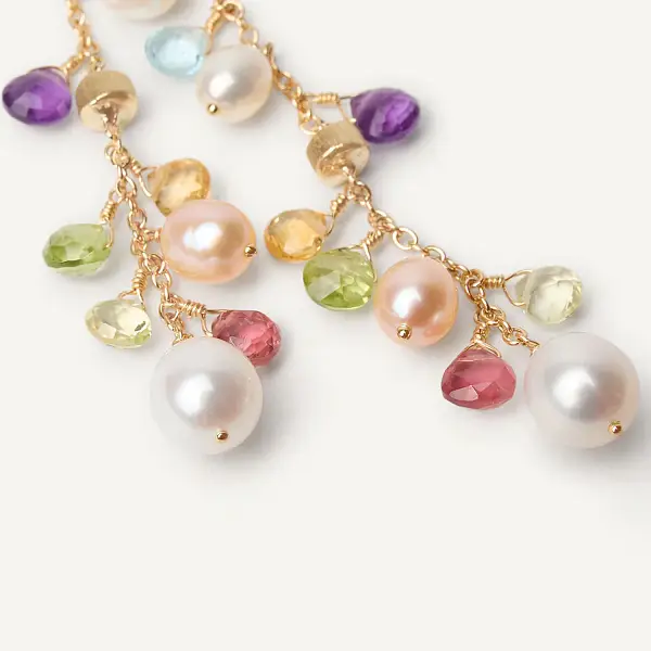 Hoa tai vàng Marco Bicego Paradise OB1779 MIX114 Y