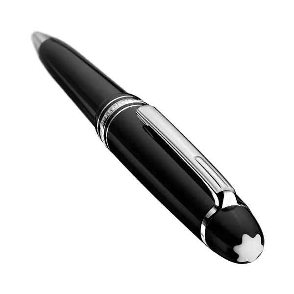 Bút bi Montblanc Meisterstück Midsize mạ bạch kim MB132491