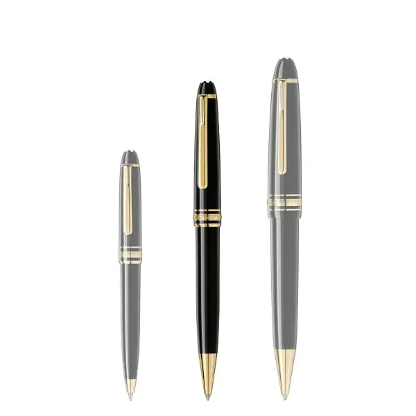 Bút bi Montblanc Meisterstück Classique mạ vàng MB132453