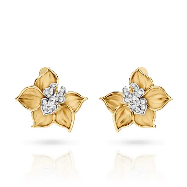 Bông tai Carrera y Carrera Orquídeas Maxi