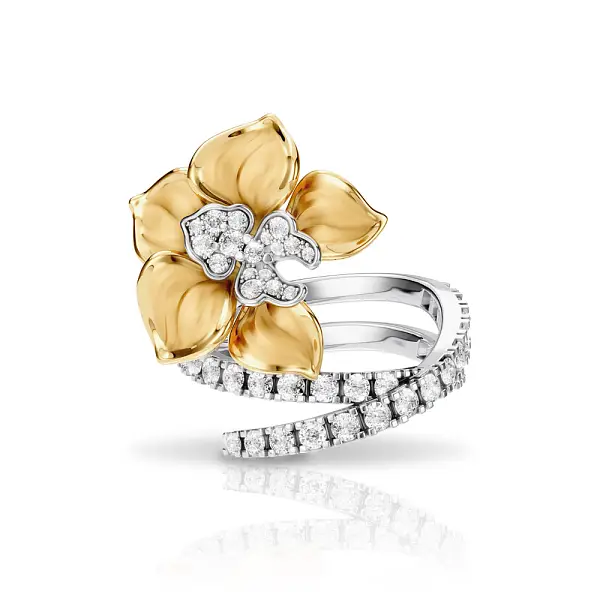 Nhẫn Carrera y Carrera Orquídeas Maxi