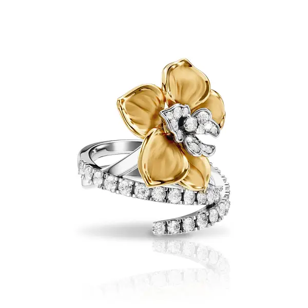 Nhẫn Carrera y Carrera Orquídeas Maxi