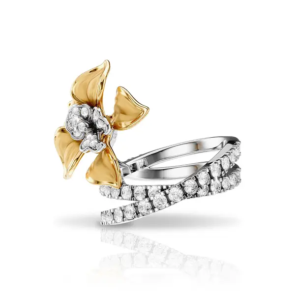 Nhẫn Carrera y Carrera Orquídeas Maxi