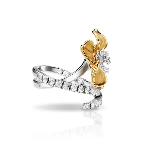 Nhẫn Carrera y Carrera Orquídeas Maxi