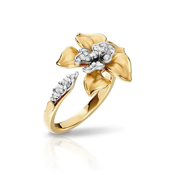 Nhẫn Carrera y Carrera Orquideas