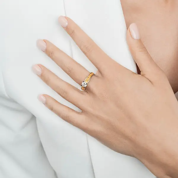 Nhẫn đính hôn Carrera y Carrera Belleza