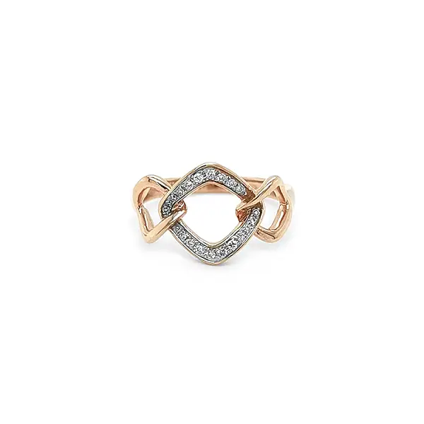 Nhẫn vàng đính kim cương