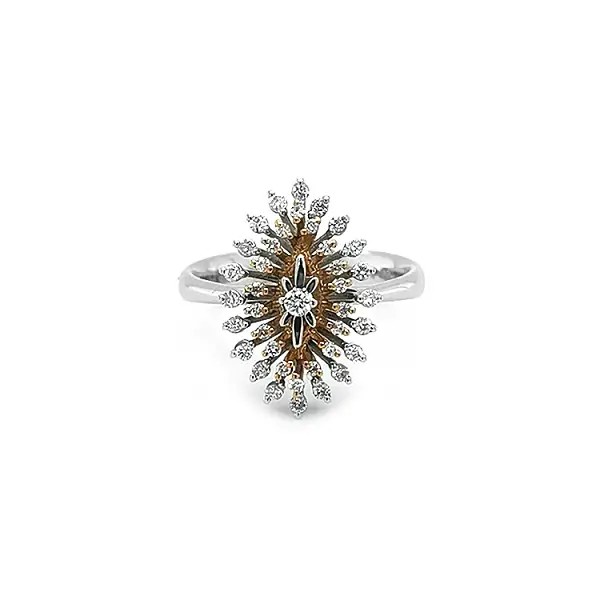 Nhẫn vàng đính kim cương