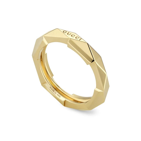 Nhẫn Gucci Link to Love bằng vàng YBC662177001014