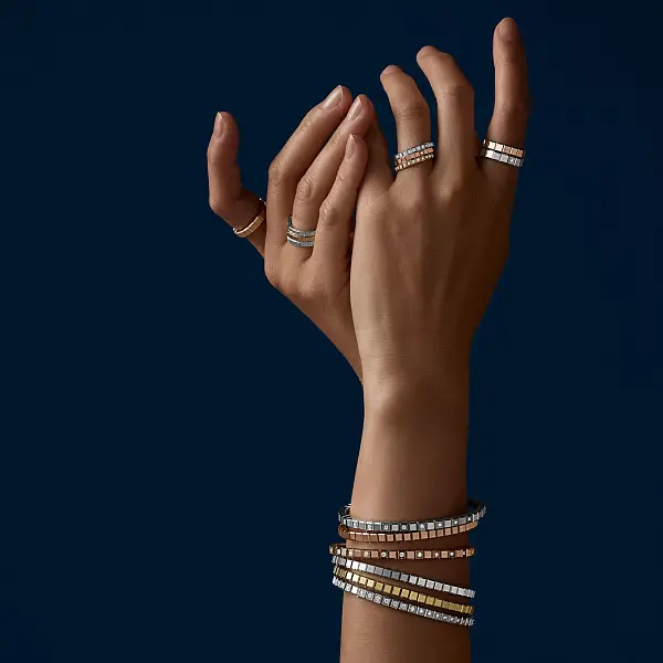 Nhẫn vàng Chopard Ice Cube 827702-1267