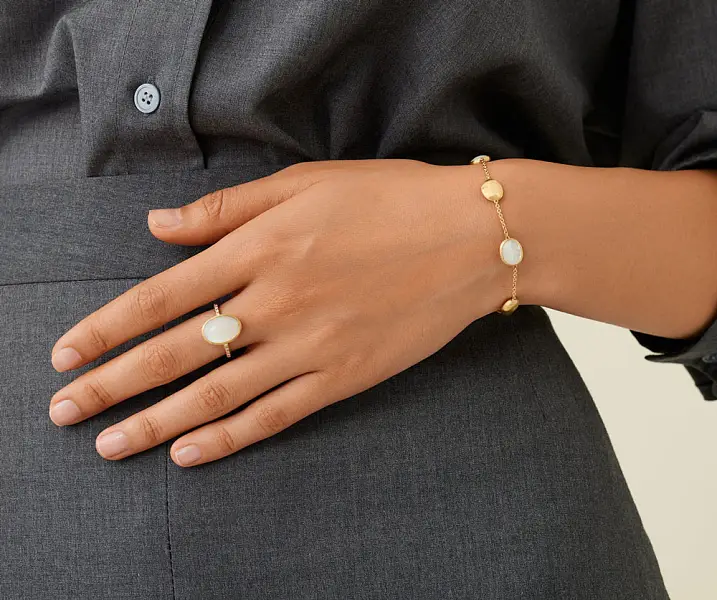 Vòng tay vàng Marco Bicego Siviglia AB610-B MPW Y