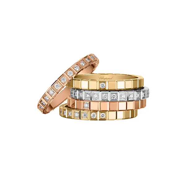 Nhẫn vàng Chopard Ice Cube 829834-0066