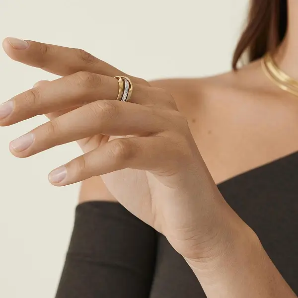 Nhẫn vàng Marco Bicego Marrakech AG364 B YW M5