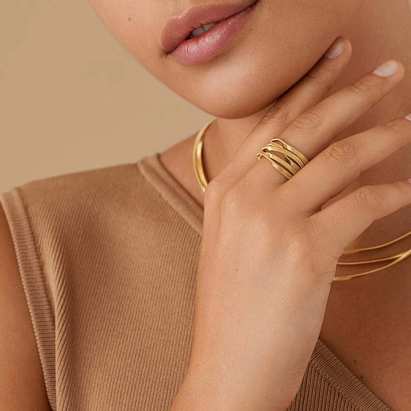 Nhẫn vàng Marco Bicego Marrakech AG365 Y 01